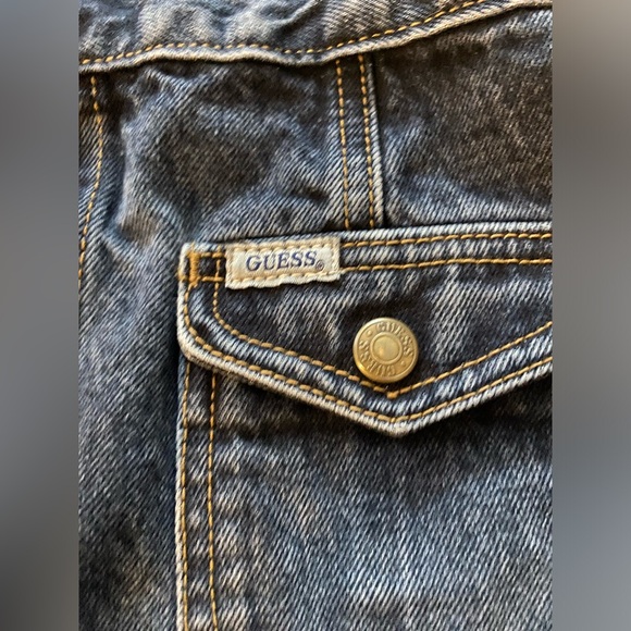 Vintage Guess Denim Skirt (size: 29) - Picture 3 of 5